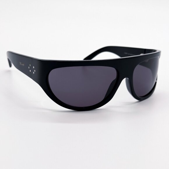 NEW CELINE CL40272I 01A UNISEX SHINY BLACK SUNGLASSES CELINE - Picture 5 of 12